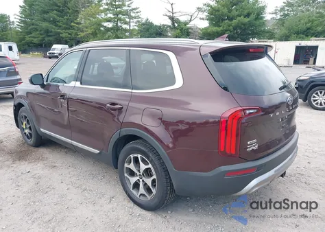 2020 Kia Telluride Ex z USA, uszkodzony, nr VIN 5XYP3DHCXLG014241